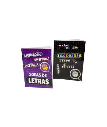 SOPA DE LETRAS (2 TÍTULOS)