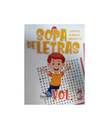 SOPA DE LETRAS VOL. 3