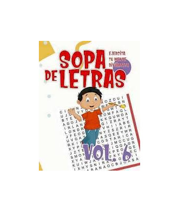 SOPA DE LETRAS VOL. 6