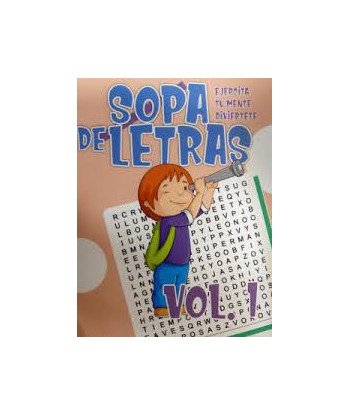 SOPA DE LETRAS VOL. 1